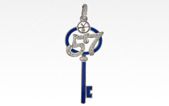 V Winning Key Pendant 57