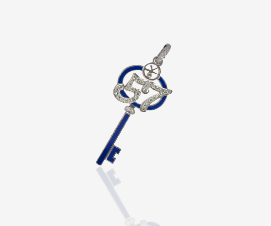 V Winning Key Pendant