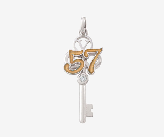 Victory Key Pendant 57-Gold