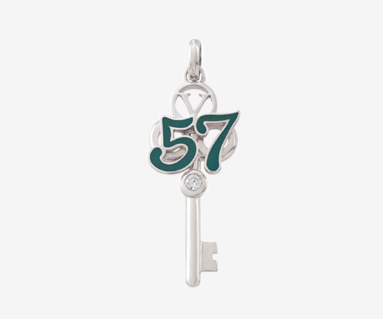 Victory Key Pendant 57-Green