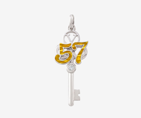 Victory Key Pendant 57-Yellow