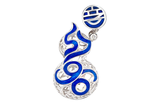 Eternal Prosperity Pendant-Blue