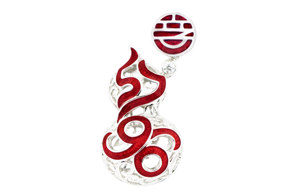 Eternal Prosperity Pendant-Red