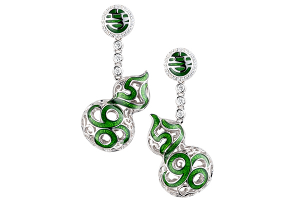 Eternal Prosperity Earring-Green